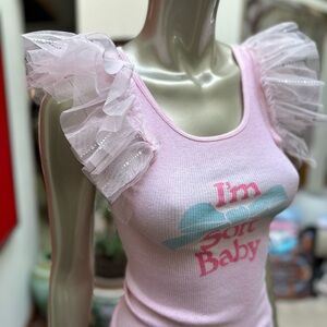 ⚡️I’M SOFT BABY Harajuku Japan graffiti distressed rave funny Baby Soft parody S
